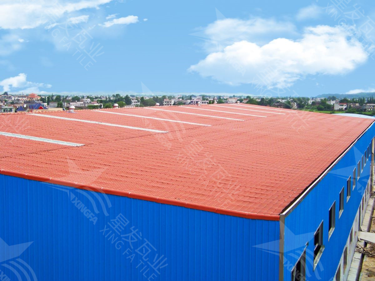 新型材料1050砖红色asa树脂瓦 盖厂房用仿古瓦 防腐防火耐候塑料瓦 三亚pvc合成树脂瓦生产厂家